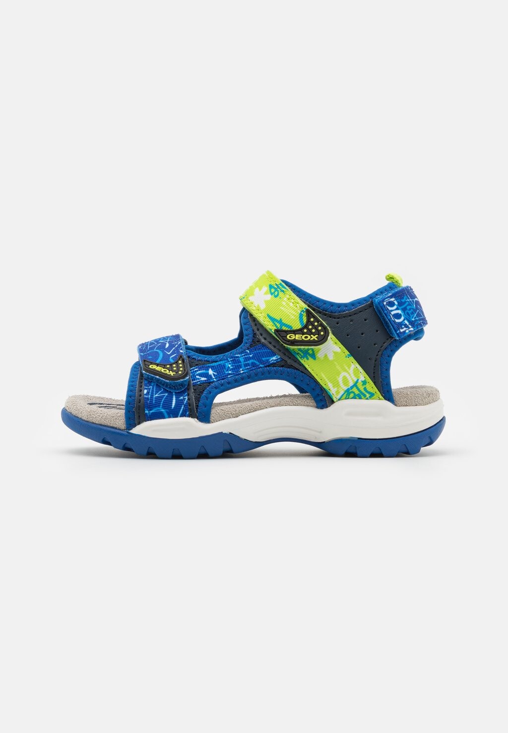 

Трекинговые сандалии J BOREALIS Geox, цвет navy/lime