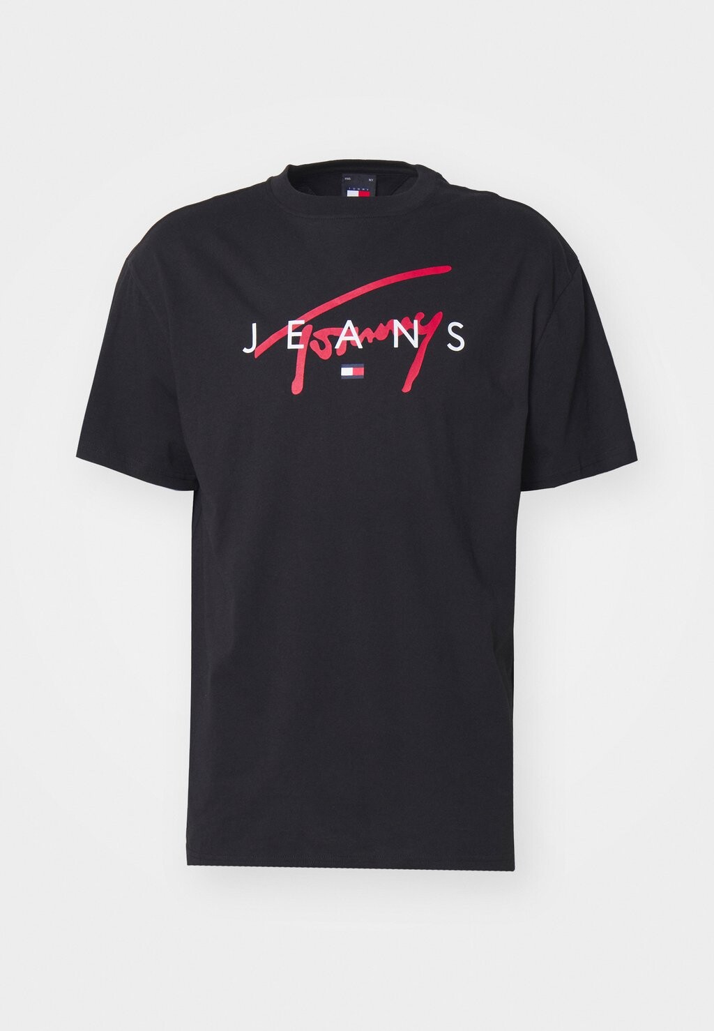 

Футболка с принтом SIGNATURE TWIST TEE UNISEX Tommy Hilfiger, черный