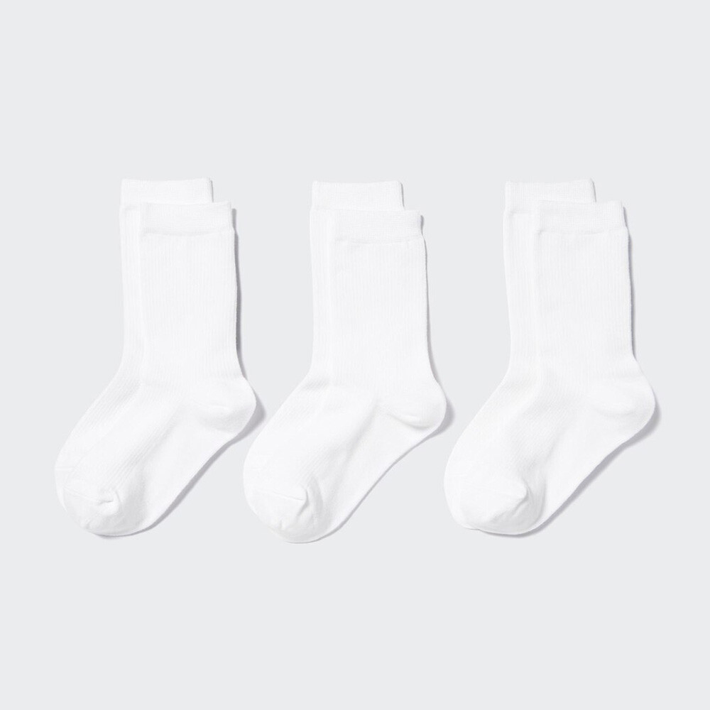 

Носки Uniqlo унисекс 3 пары, белый