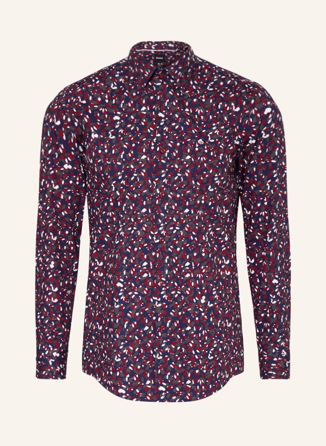 

Рубашка BOSS HANK Slim Fit, темно-синий
