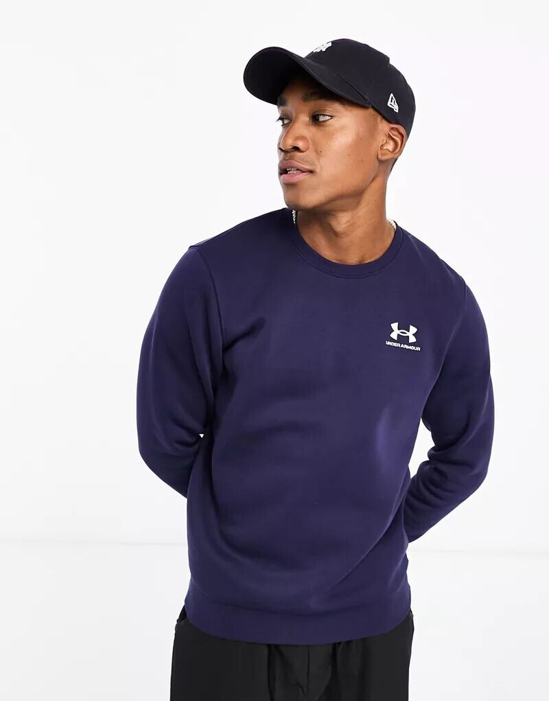 

Темно-синяя флисовая толстовка Under Armour Essential