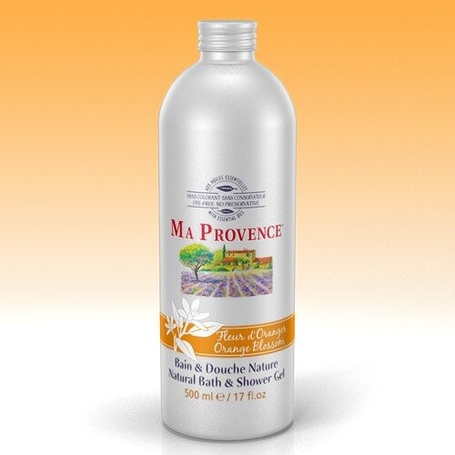 

Натуральный гель для ванны и душа, оранжевый, 500мл Ma Provence