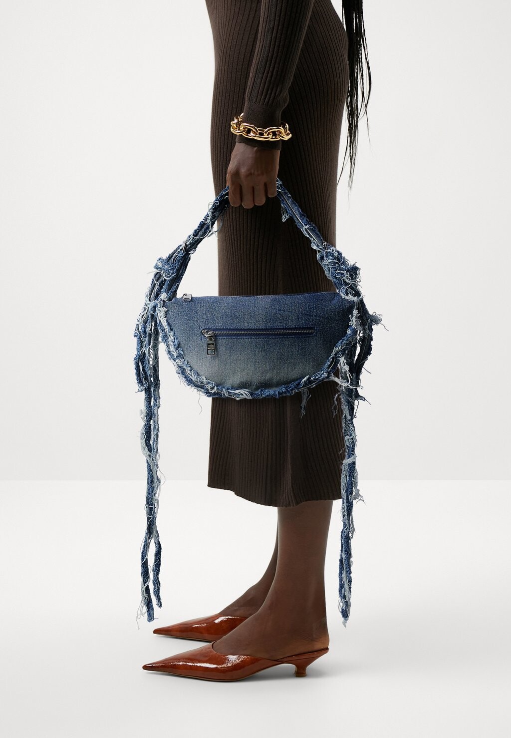 

Сумка через плечо Boslo Steve Madden, цвет blue denim
