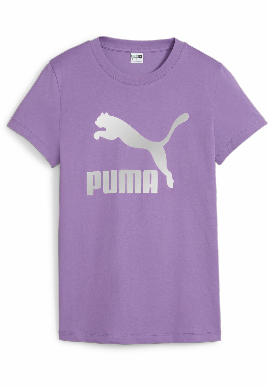 Футболка с принтом SHINY LOGO Puma, цвет ultraviolet