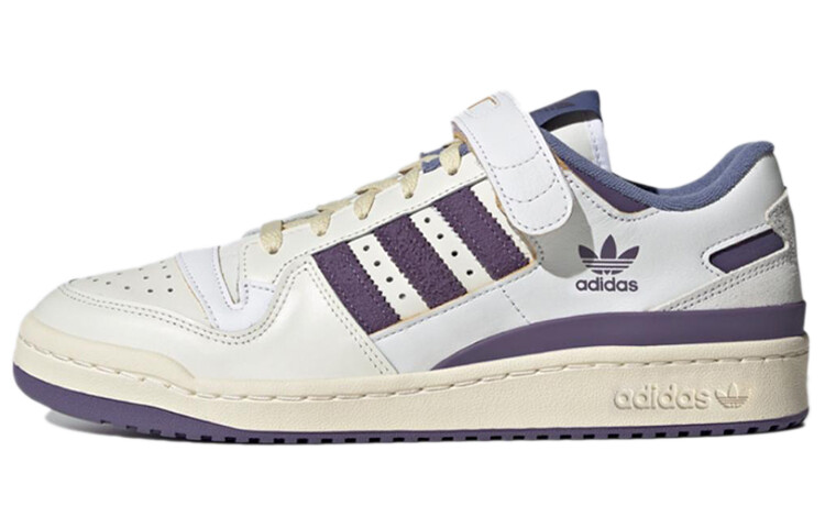 

Унисекс Adidas Originals FORUM Скейтерские кроссовки Off White/Tech Purple/Cream White
