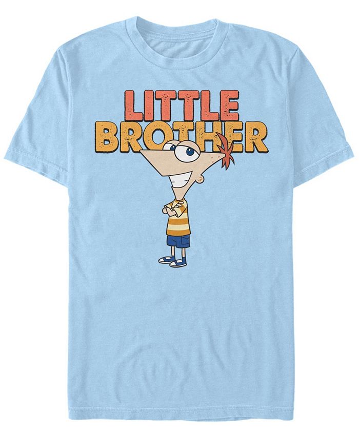 Мужская футболка с коротким рукавом The Little Brother с круглым вырезом Fifth Sun, синий