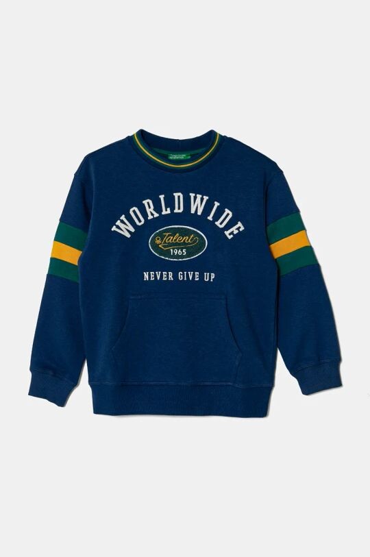 

Детская толстовка United Colors of Benetton, темно-синий