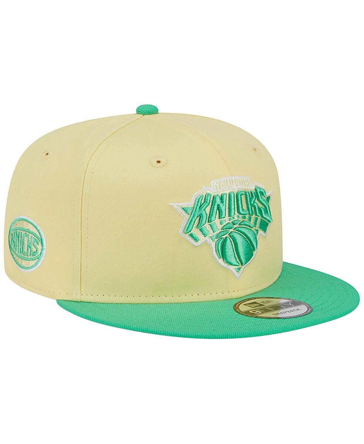 Мужская желто-зеленая кепка New York Knicks 9FIFTY New Era