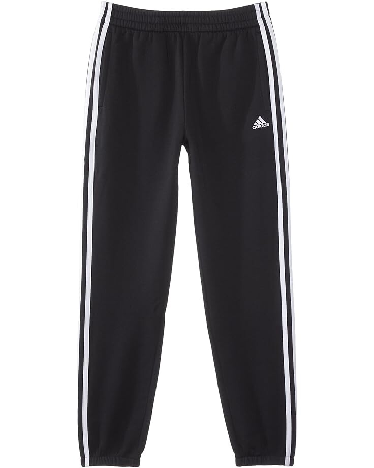 

Брюки Adidas Essential 3-Stripes Fleece Joggers, черный