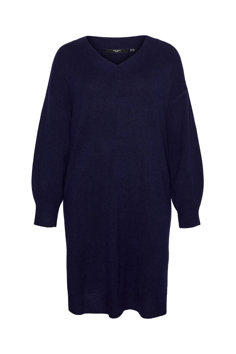 

Платье с пышной юбкой Vero Moda Curve, синий