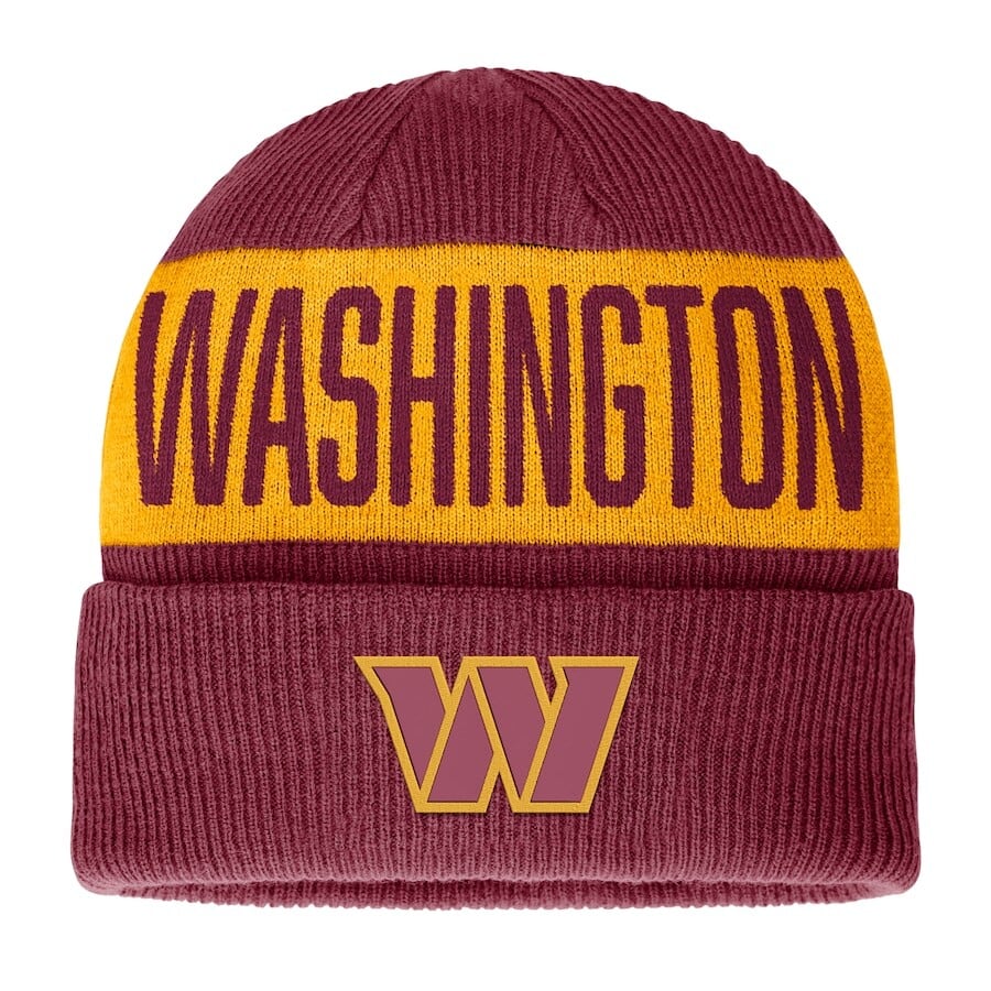 

Шапка Fanatics Branded Washington Commanders, бордовый