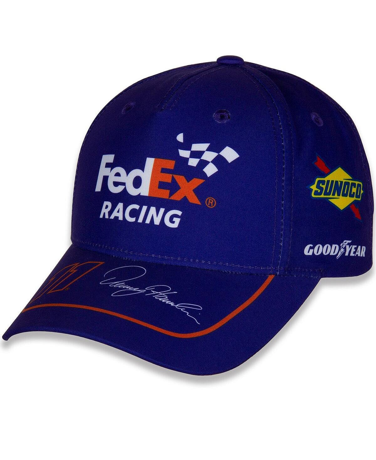 

Мужская фиолетовая регулируемая шляпа Denny Hamlin Uniform Joe Gibbs Racing Team Collection