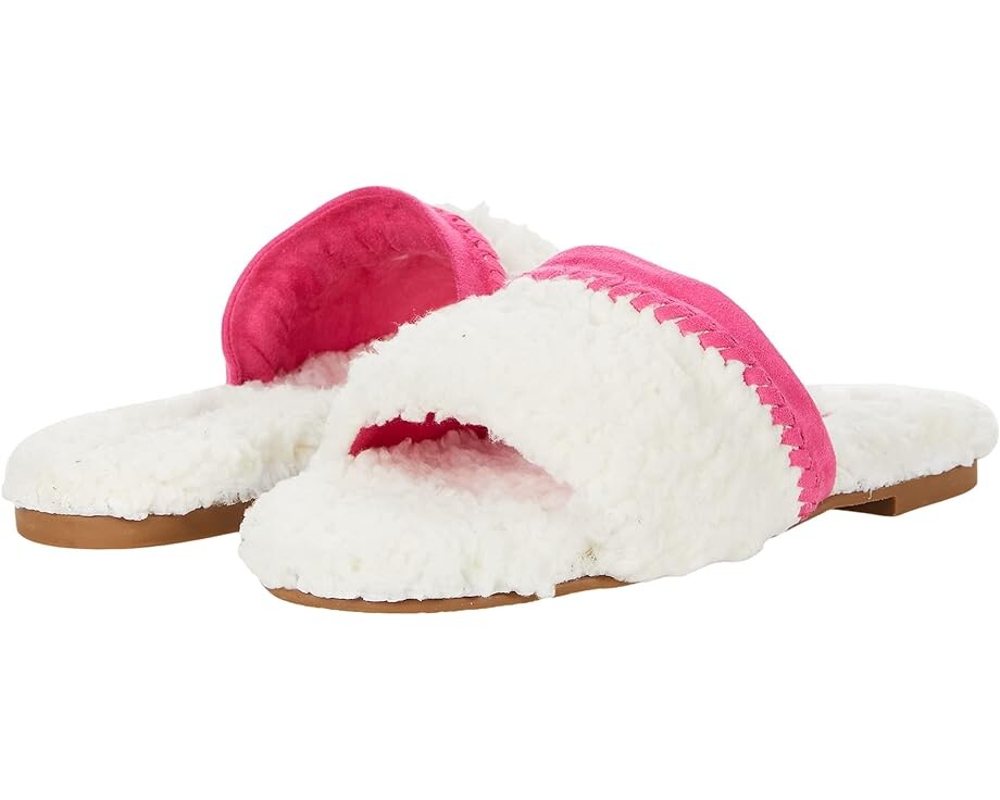 

Домашняя обувь Jack Rogers Emily Slipper, цвет Ecru/Magenta