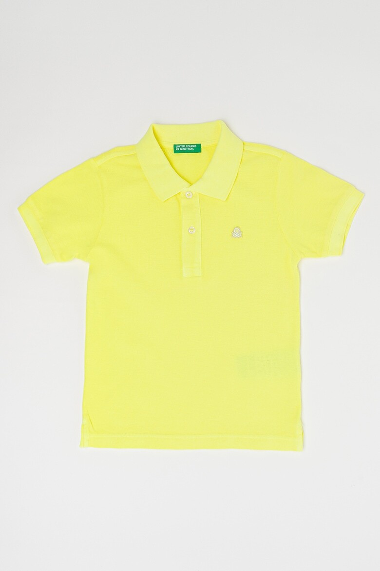 

Футболка с воротником United Colors Of Benetton, желтый