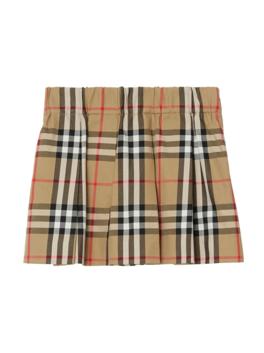 

Burberry Kids юбка в клетку Vintage Check, нейтральный цвет