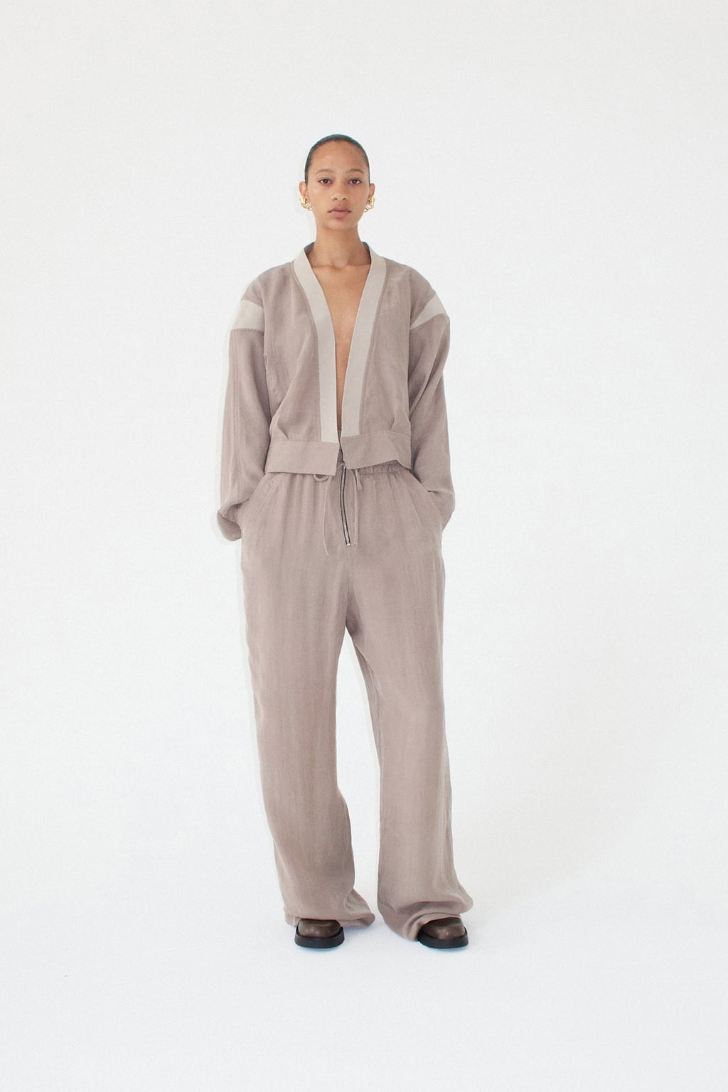 

Водоотталкивающая куртка-пуховик Zw Collection ZARA