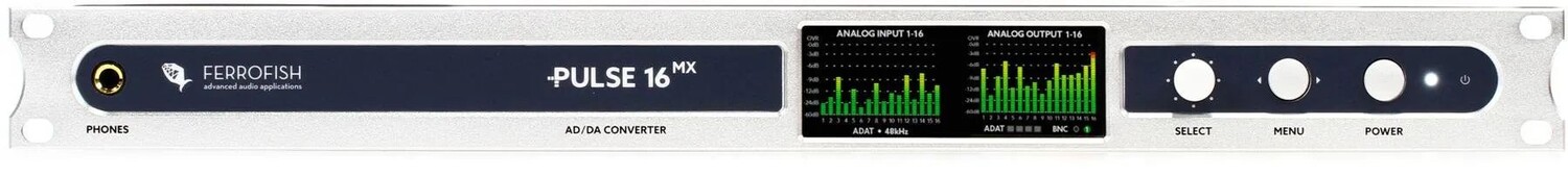 

Ferrofish Pulse 16 MX 16 x 16 AD/DA преобразователь с MADI и ADAT