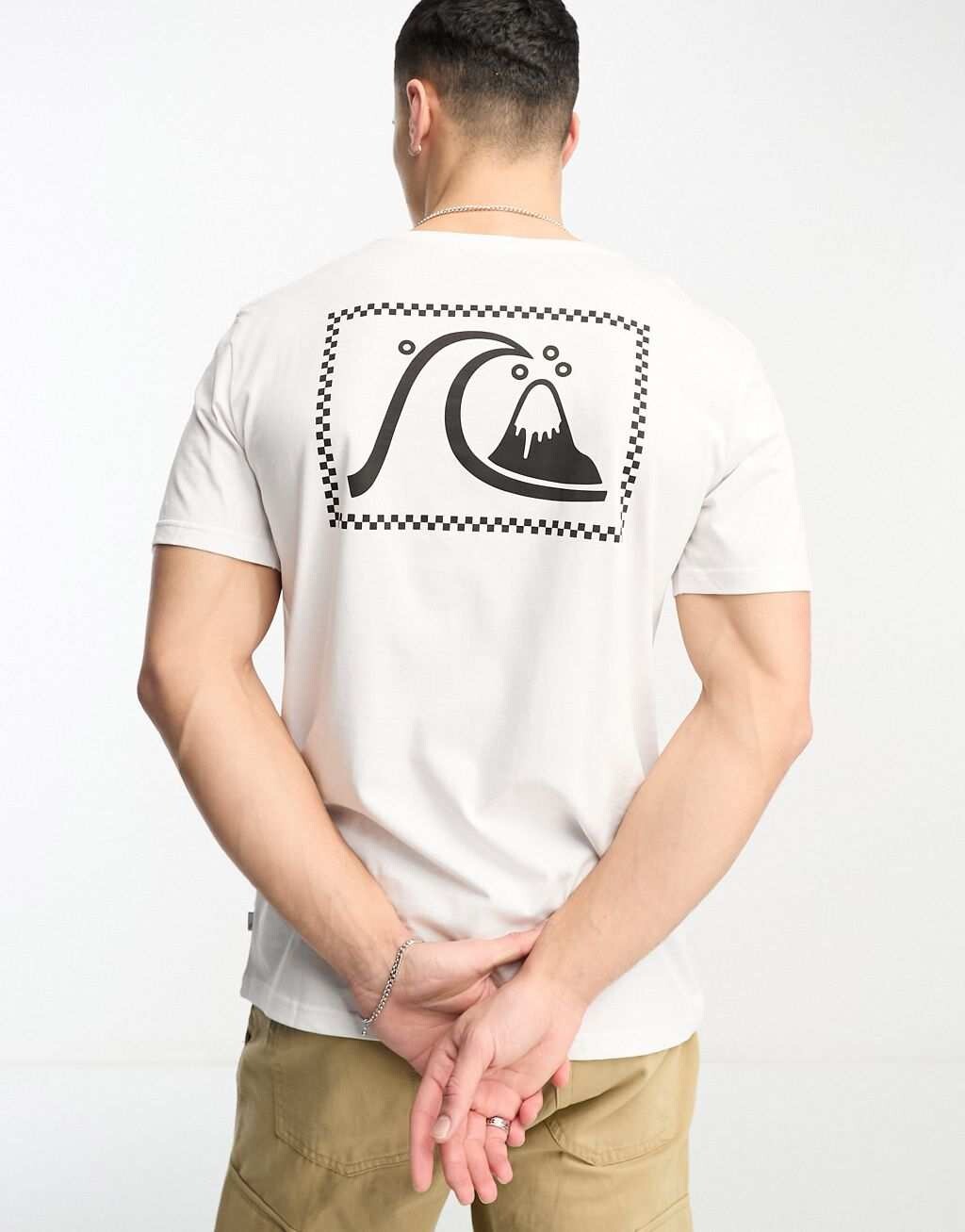 

Белая футболка Quiksilver the original