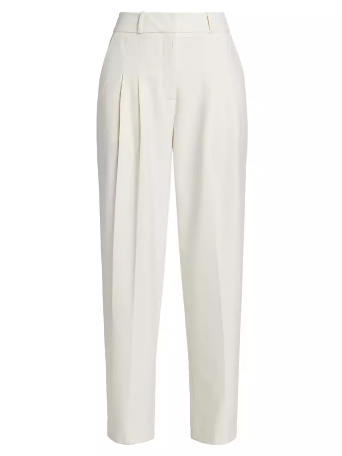 

Широкие брюки строгого кроя Lagarde Veronica Beard, цвет off white