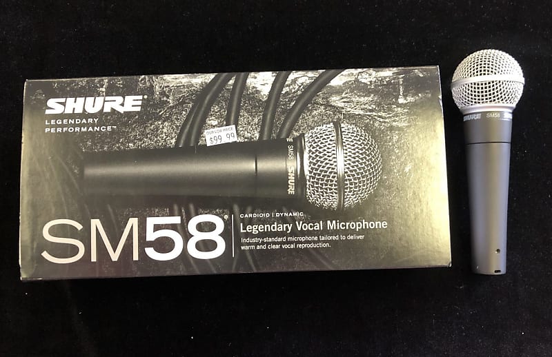 цена Микрофон Shure SM58 Handheld Cardioid Dynamic Microphone