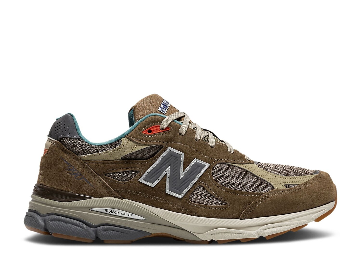 

Кроссовки New Balance Bodega X 990V3 Made In Usa 'Anniversary' Factory Second, коричневый