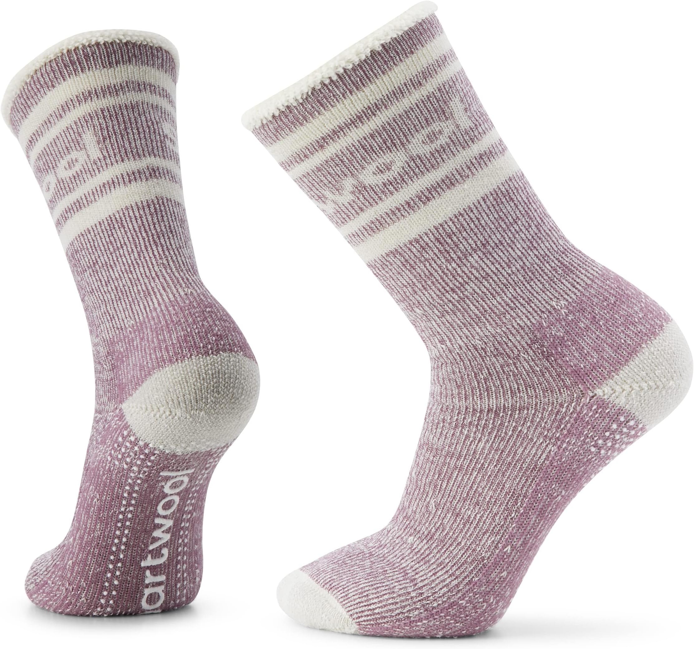 

Повседневные носки-тапочки Crew Socks Smartwool, бордо