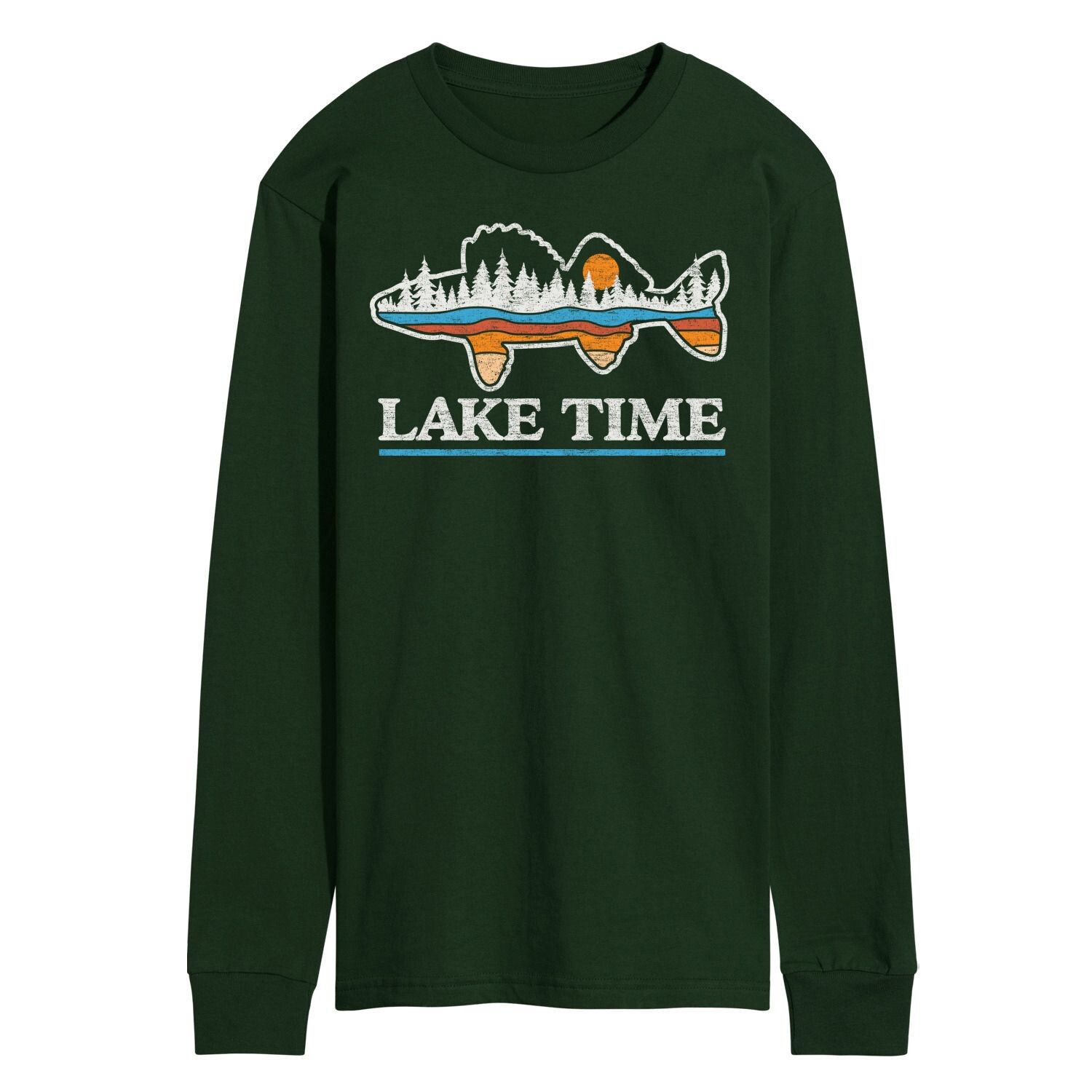 

Мужская футболка с рисунком Lake Time Licensed Character