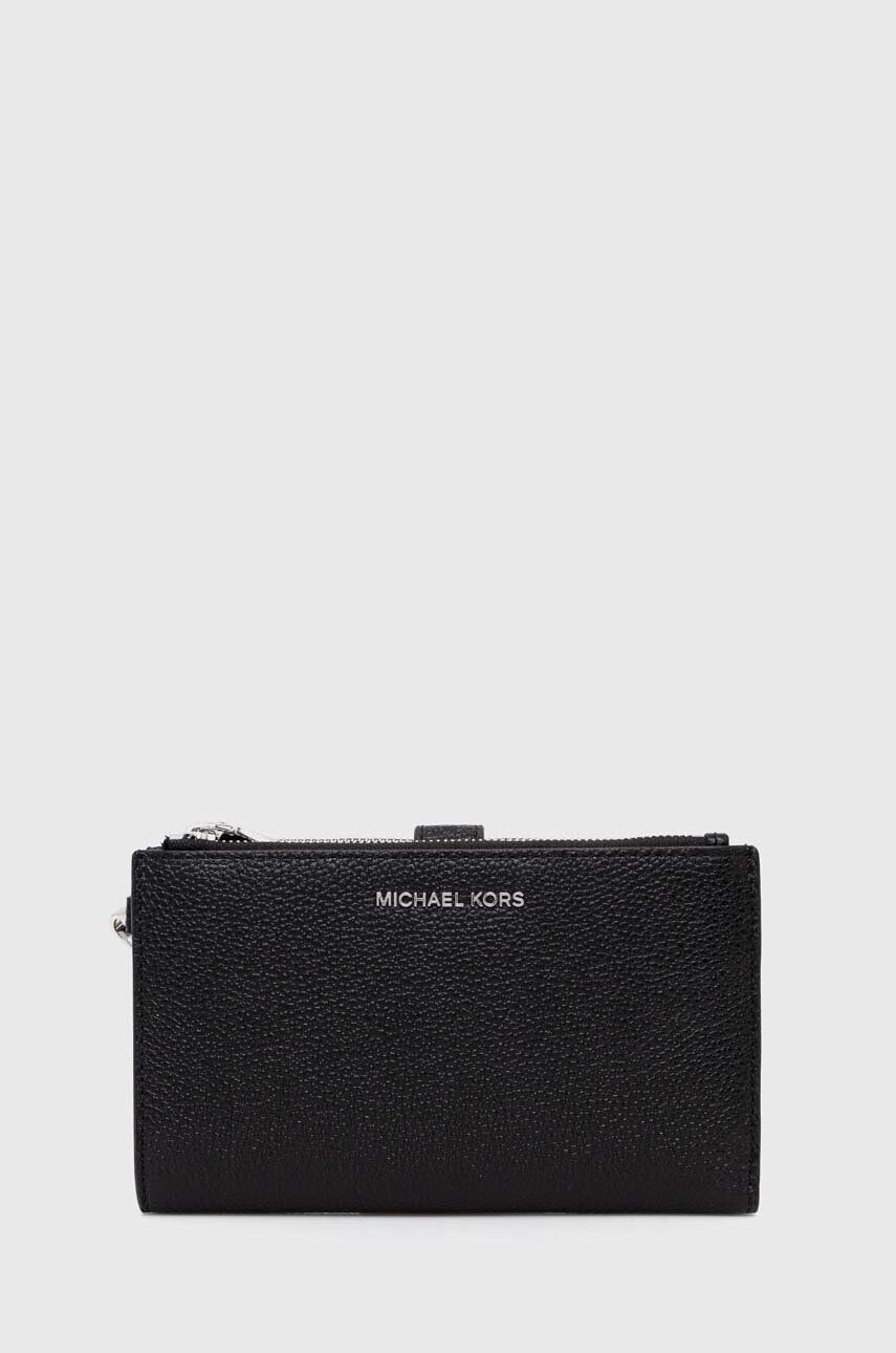 

Кожаный кошелек MICHAEL Michael Kors, черный