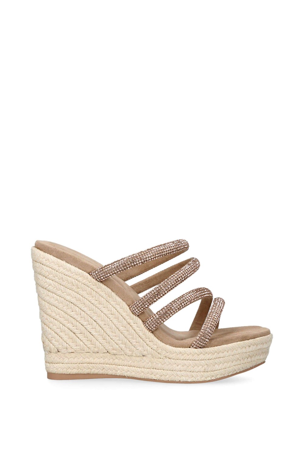 

Сандалии Spirit Wedge 120 Carvela, золото