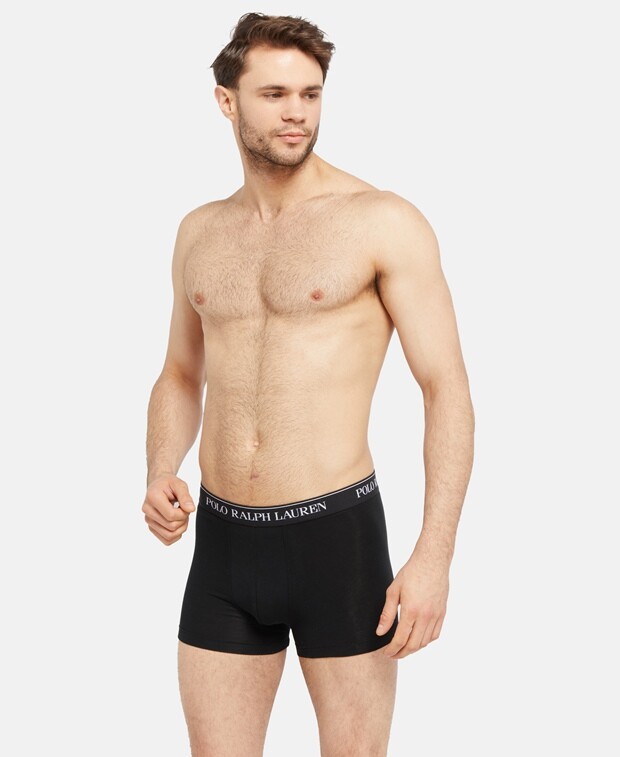 

Трусы-боксеры, 3 шт. Polo Ralph Lauren, черный