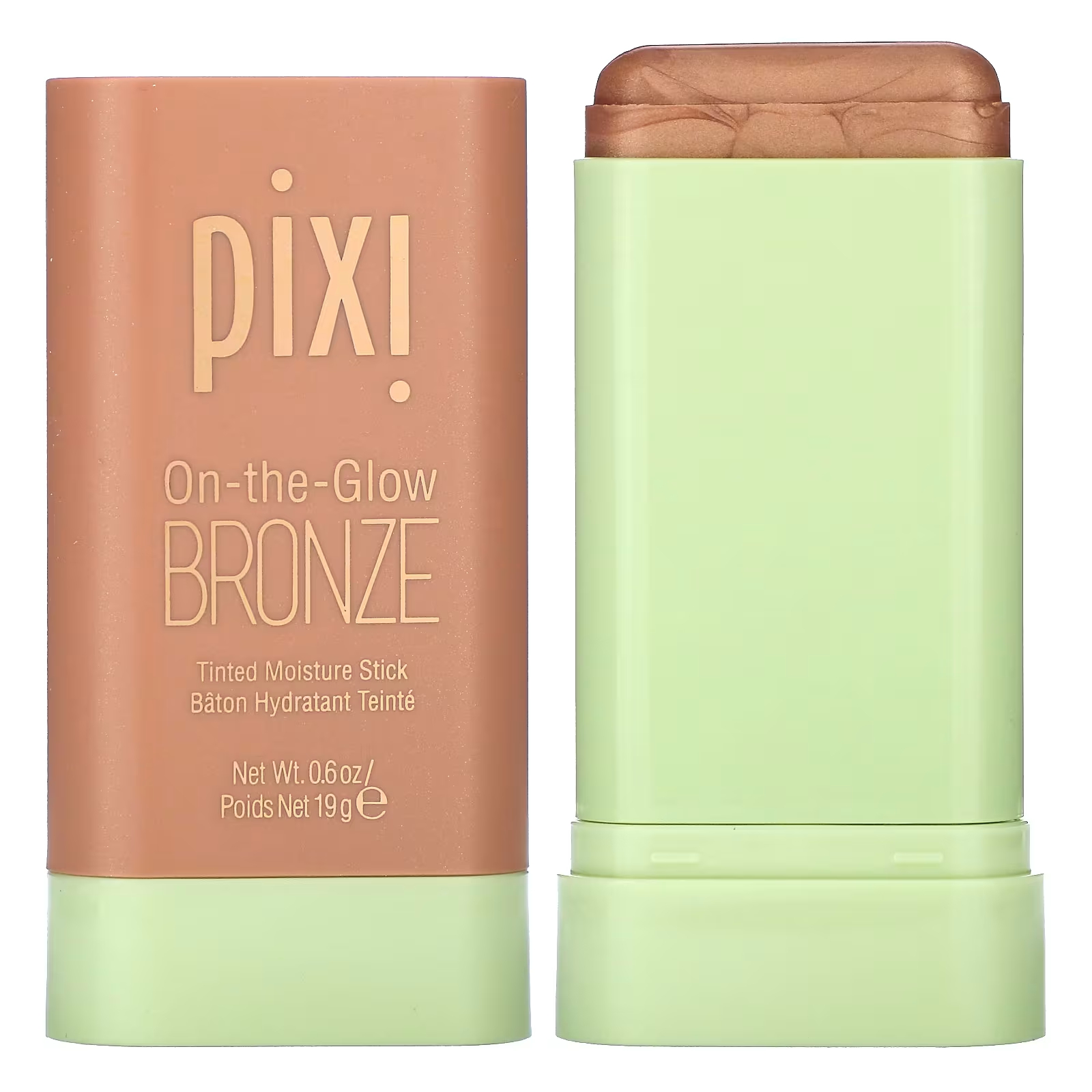 Pixi Beauty On-the-Glow Бронзовый тонированный увлажняющий стик Soft Glow, 0,6 унции (19 г)