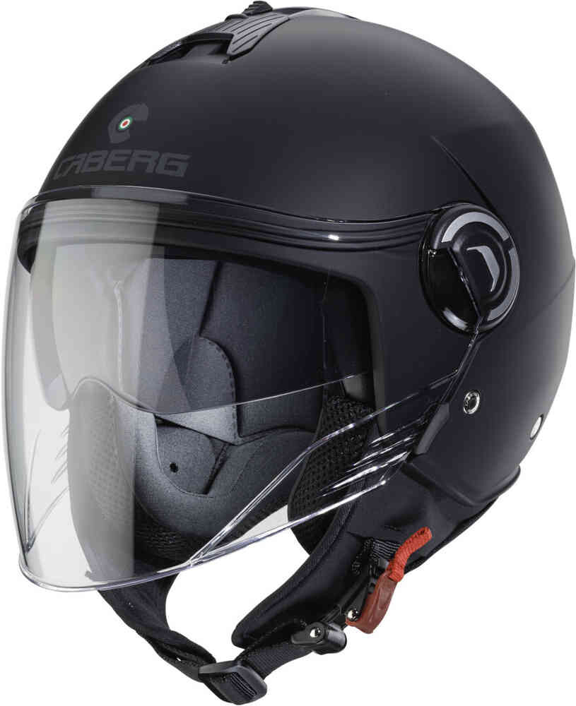 

Шлем Riviera V4 Mat Jet Caberg, черный мэтт