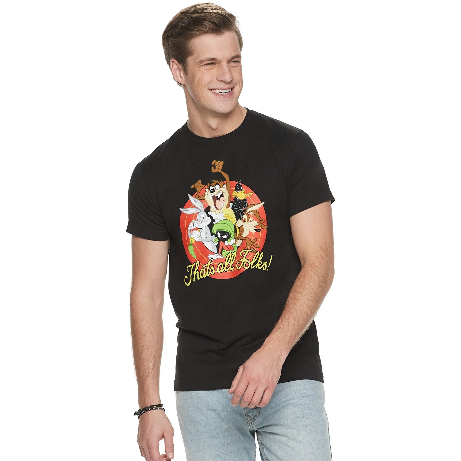 

Мужская футболка Looney Toons That’s All Folks Licensed Character