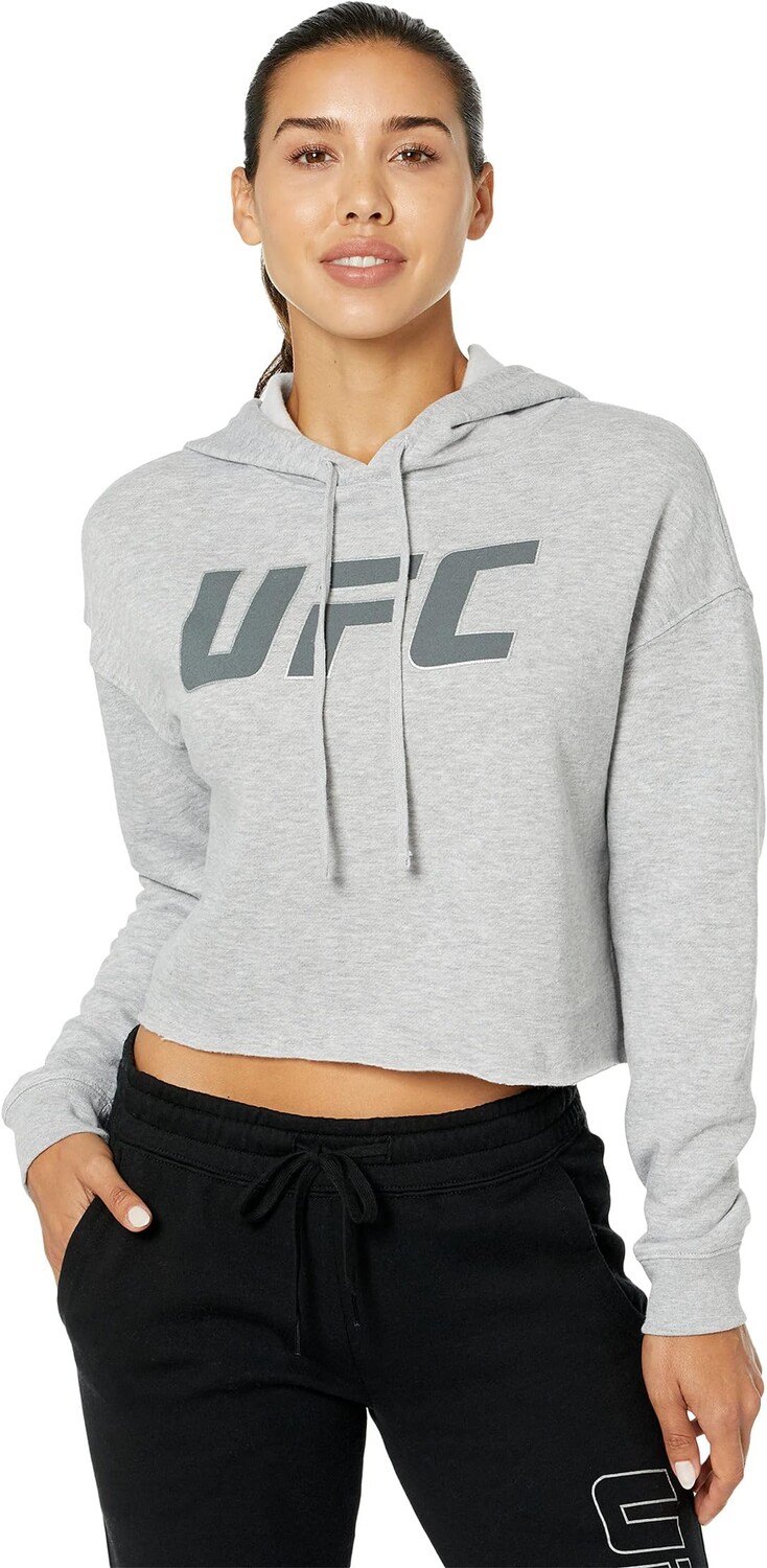 

Укороченная толстовка с капюшоном UFC, цвет Shadow