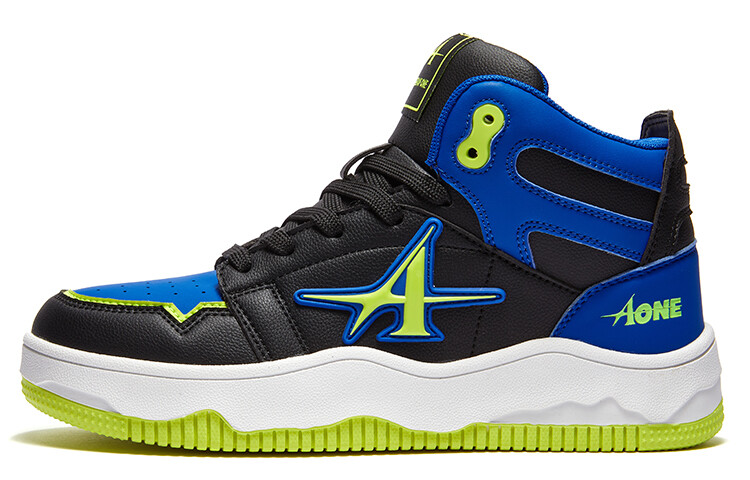 

Кроссовки A1 Skateboarding Shoes Unisex High-top, черный/белый