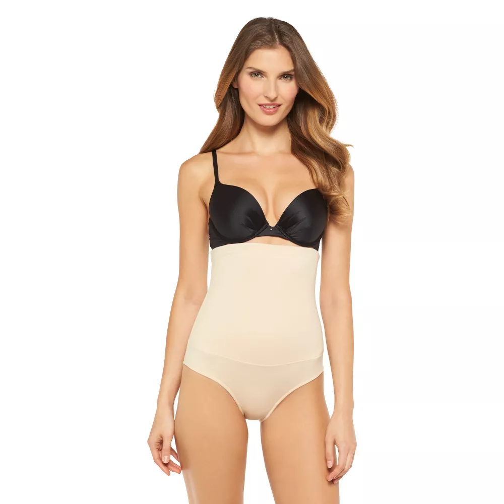 

Женские трусы с высокой талией Maidenform Self Expressions 290, цвет Beige