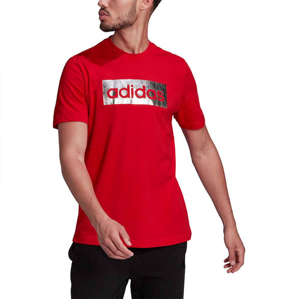 

Футболка с коротким рукавом adidas FL BX, красный