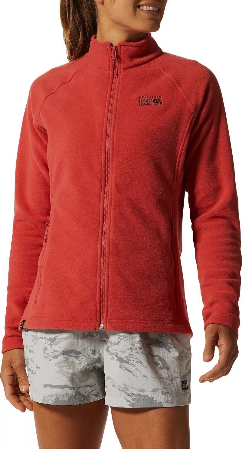 

Женская куртка Mountain Hardwear из микрофлиса на молнии на всю длину Polartec