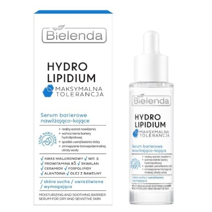 

Hydro Lipidium Увлажняющая и успокаивающая защитная сыворотка 30 мл Bielenda Assorted