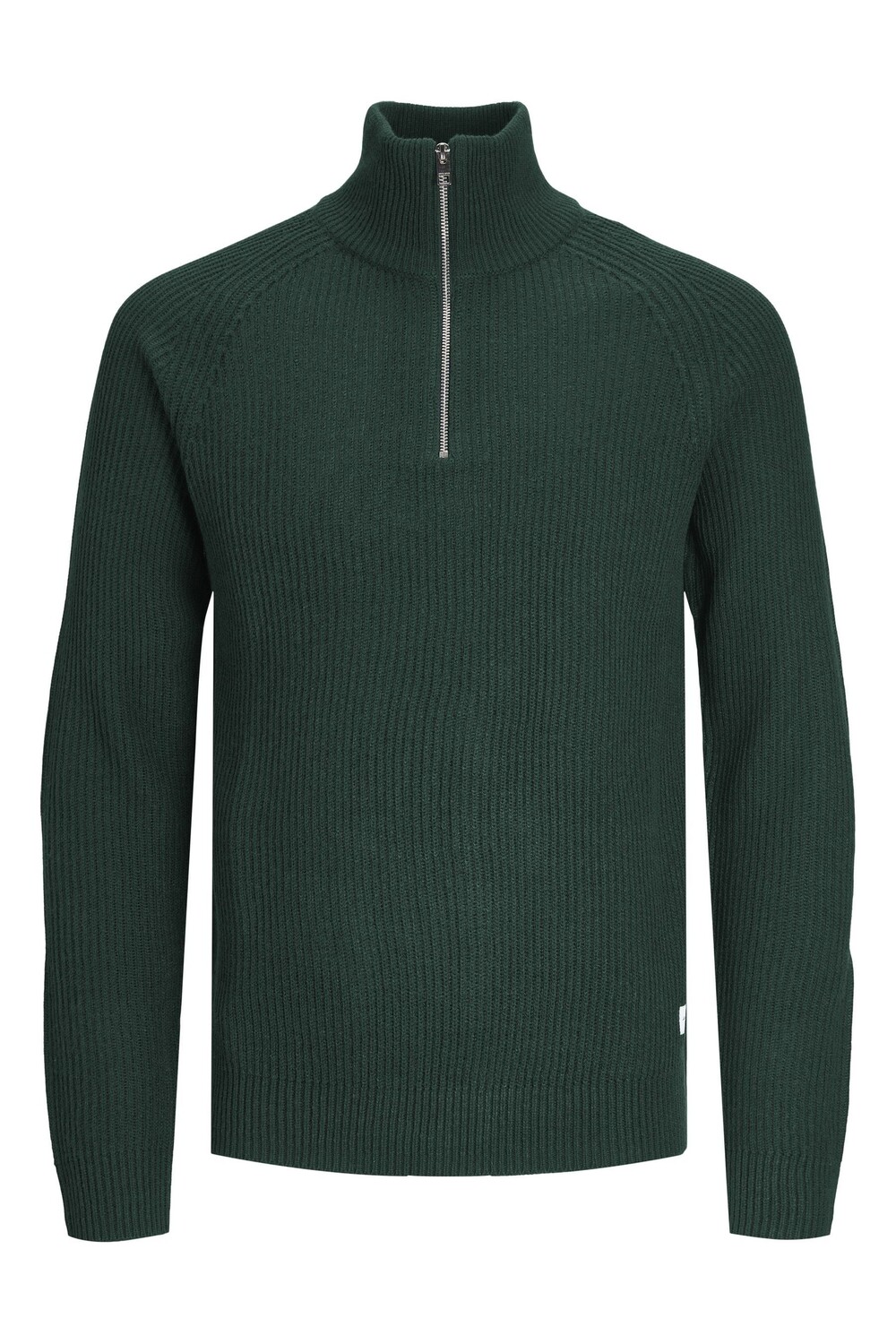 

Вязаный свитер на молнии 1/4 Jack & Jones, зеленый