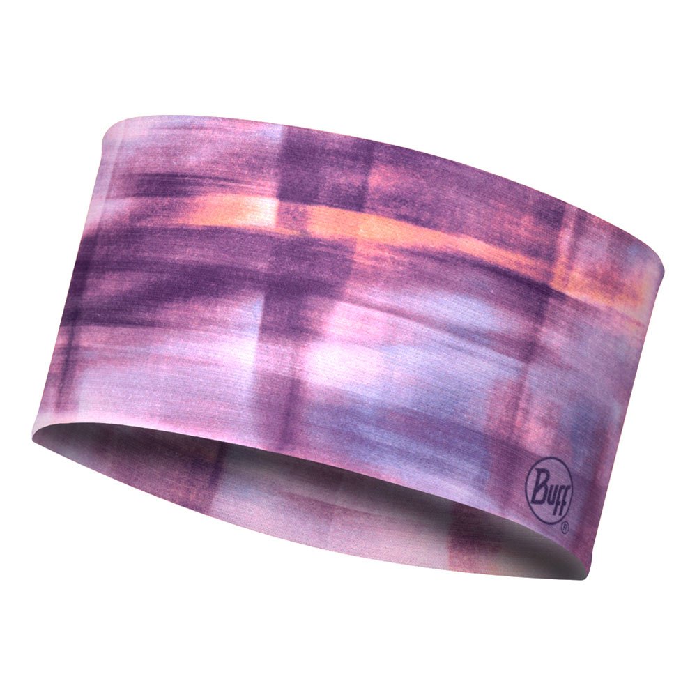 Повязка на голову Buff Coolnet UV Wide, фиолетовый повязка buff coolnet uv wide headband speed graphite
