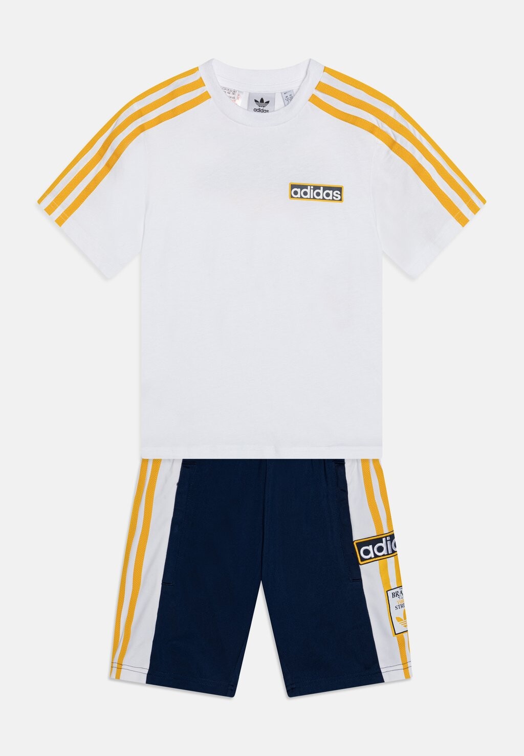 

Шорты ADI BREAK TEE KIDS UNISEX SET adidas Originals, цвет night indigo