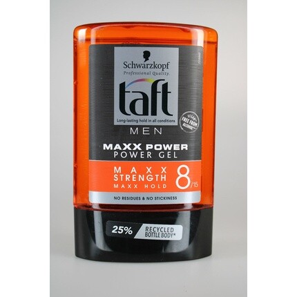 

Taft Men Maxx Power Strength 8 Power Gel Гель для волос 300 мл, Schwarzkopf