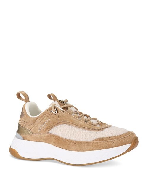 

Женские кроссовки Kensington на шнуровке KURT GEIGER LONDON, цвет Tan/Beige
