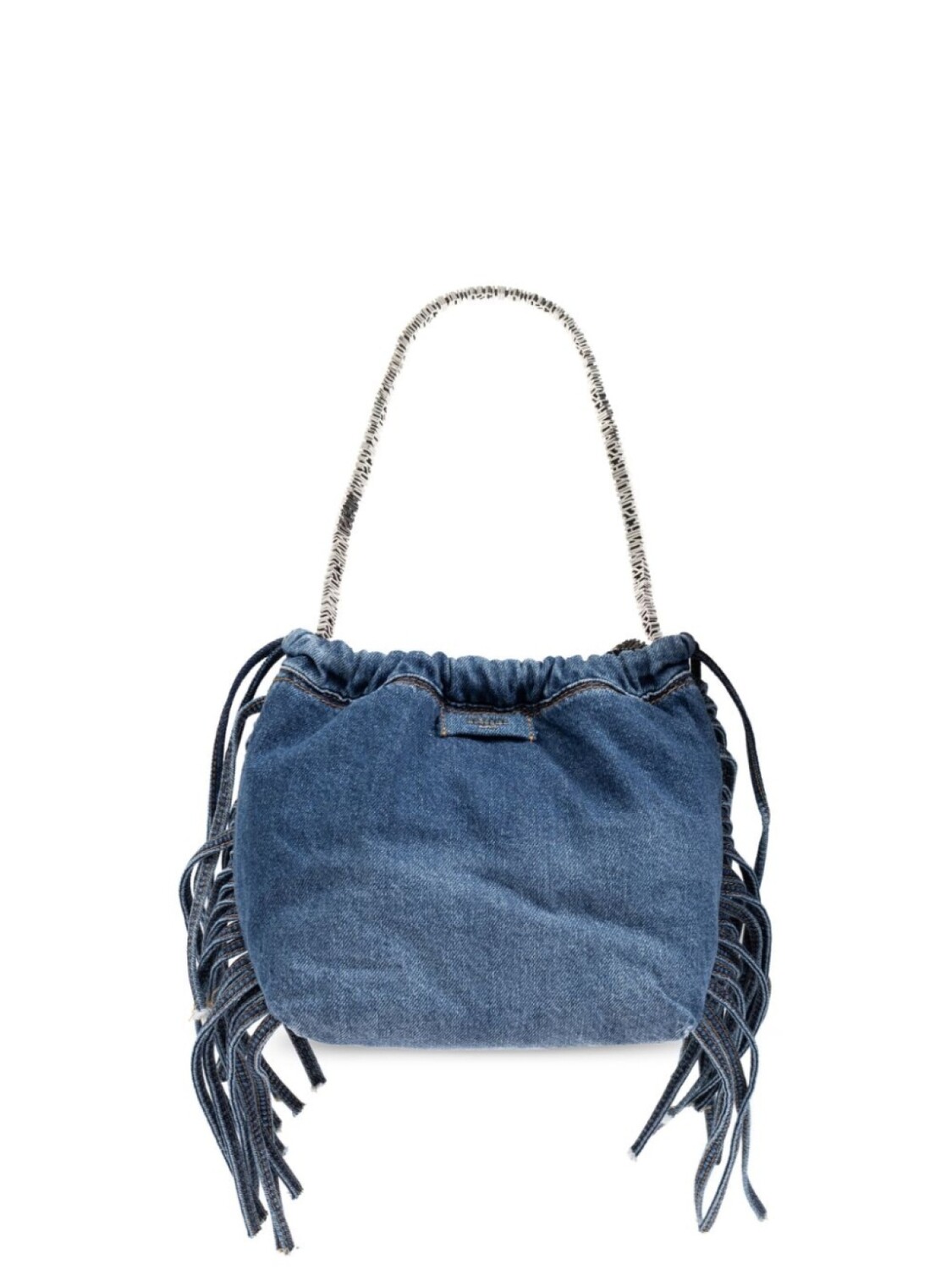 

Moschino сумка-ведро из денима, синий