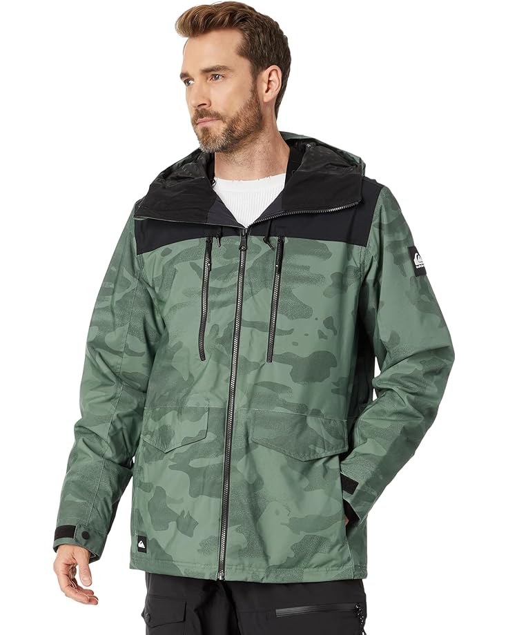 Куртка Quiksilver Snow Fairbanks, цвет Spray Camo Laurel Wreath