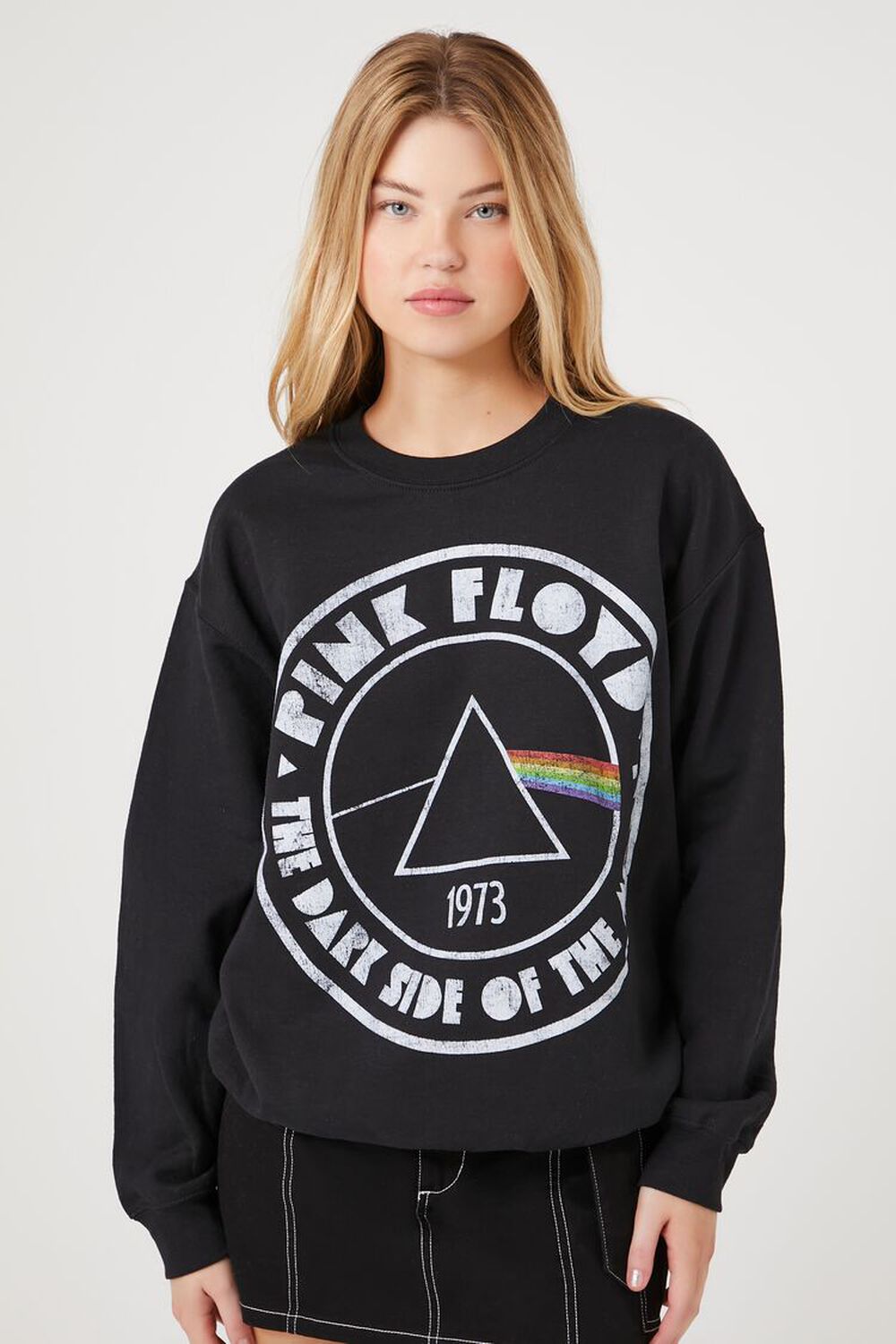 

Пуловер с графическим рисунком Pink Floyd Forever 21, черный