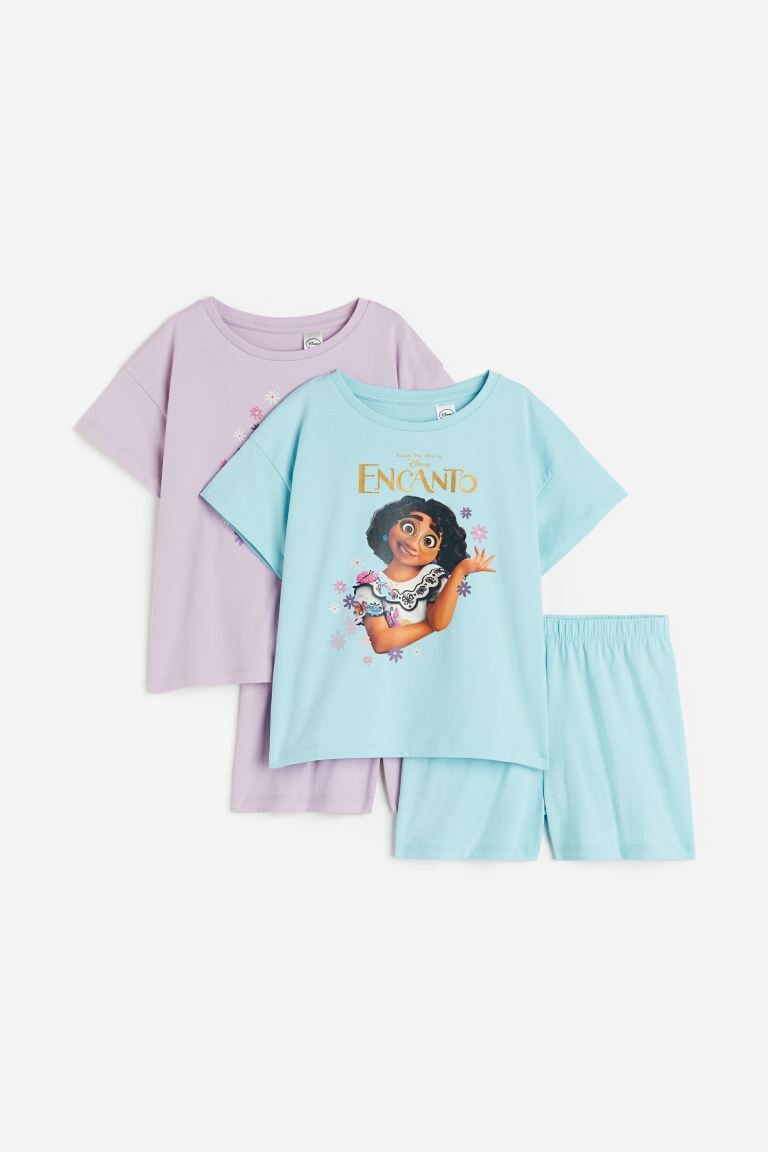 

Пижамный комплект из 2 предметов из хлопка и принта H&M