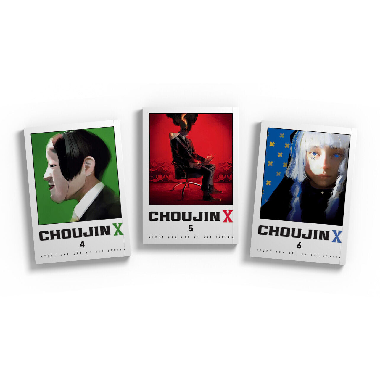 

Манга Choujin X Manga (4-6) Bundle