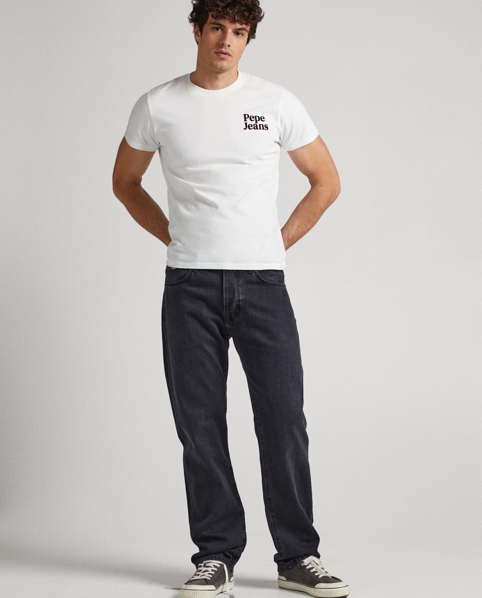 

Черные свободные мужские джинсы Penn Pepe Jeans, черный